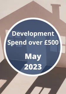 Development Spend - May 2023